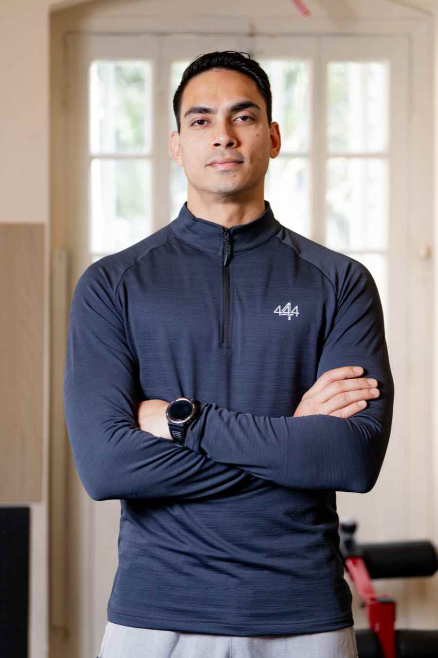 The Train Essential Long Sleeve Training Tee - Charcoal Grey