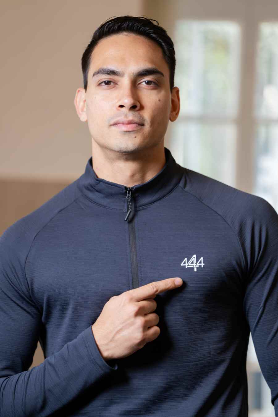 The Train Essential Long Sleeve Training Tee - Charcoal Grey